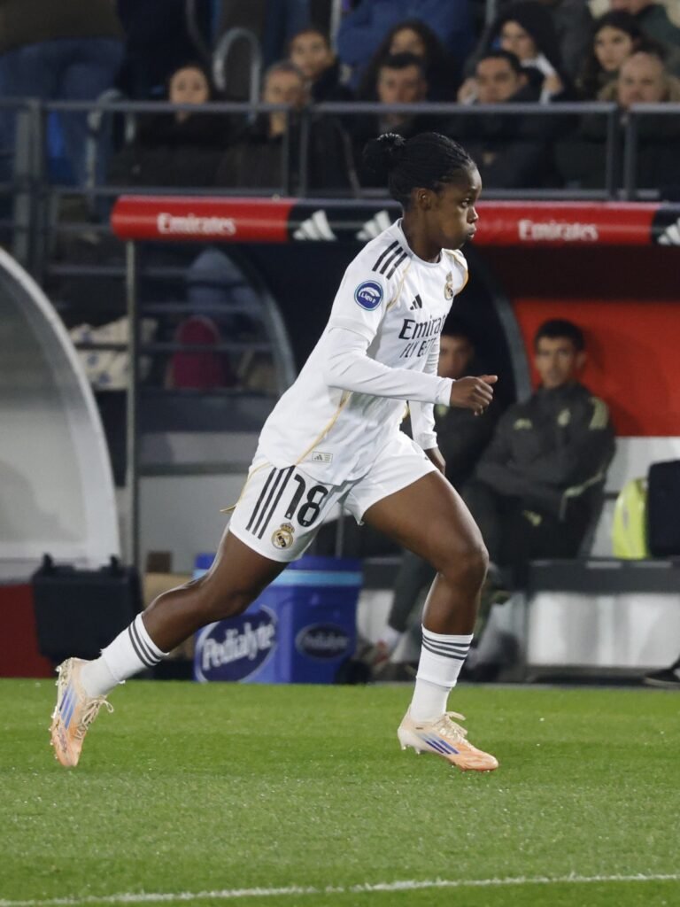Linda Caicedo, durante el partido
