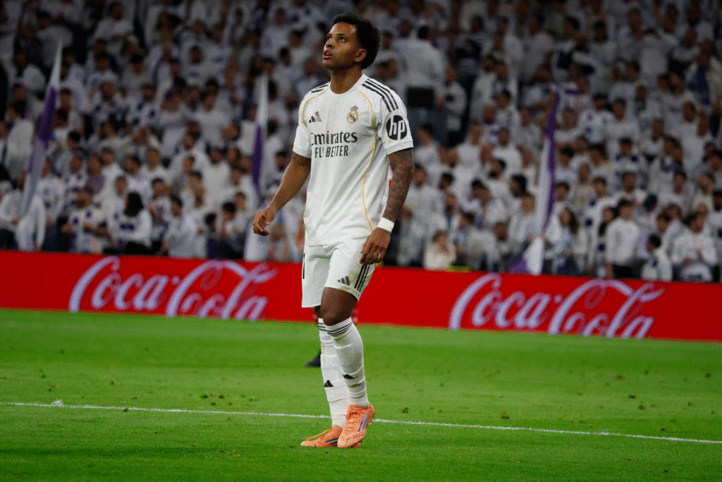 Rodrygo, durante el Real Madrid - Sevilla