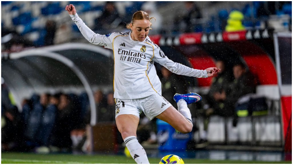 Sara Rosted Holmgaard, durante el partido. (Cordon Press)