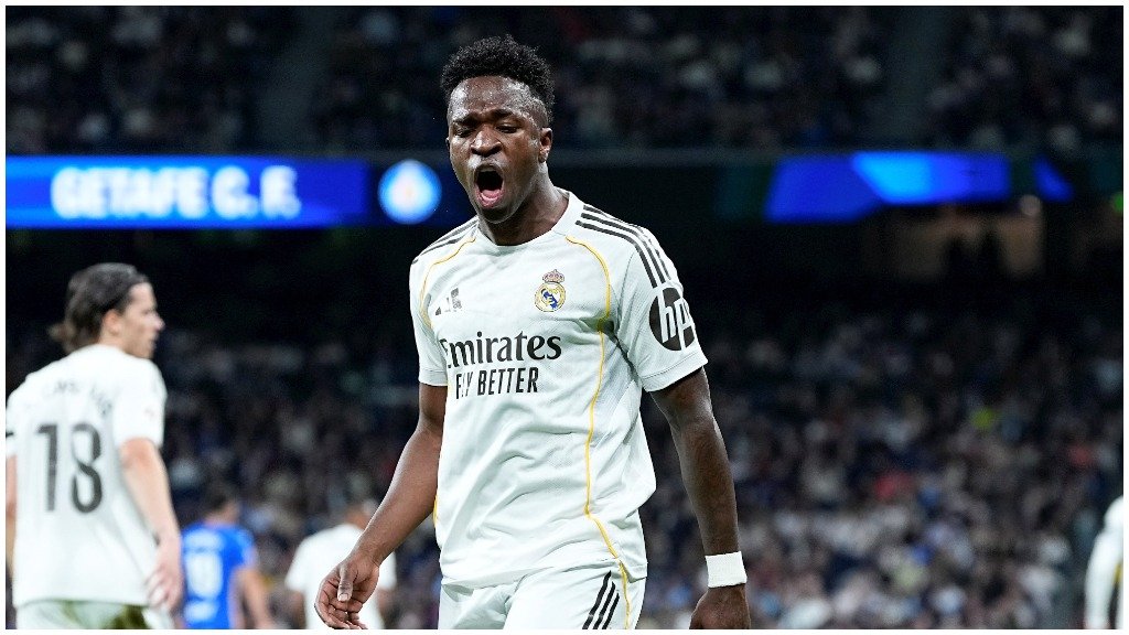 Vinicius Jr, en el Real Madrid - Getafe