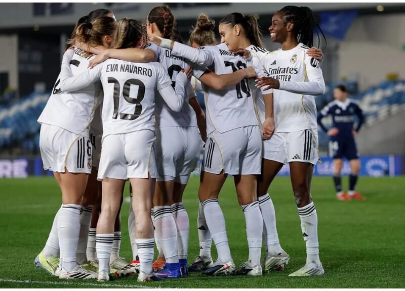 Naomi Feller marca el rumbo y el Madrid cita al Barça en Champions