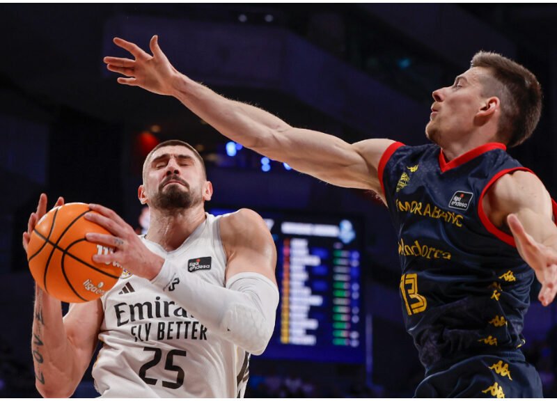 Remontada de campeón del Real Madrid ante el MoraBanc Andorra